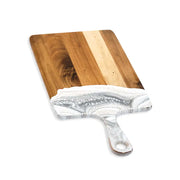 Marble Gray Artistic Serving Boards