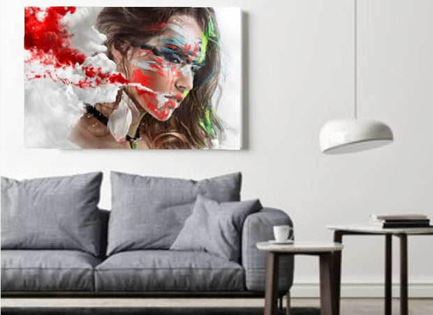 Her Paints - Acrylic Wall Art - Art Boutike