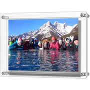 Double Panel Acrylic Floating Wall Frames - 11 X 13 (FOR 8 X 10 ART)