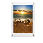 Double Panel Acrylic Floating Wall Frames - 11 X 13 (FOR 8 X 10 ART)