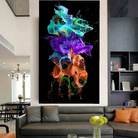 Colorful Liquids  - Acrylic Wall Art - Art Boutike