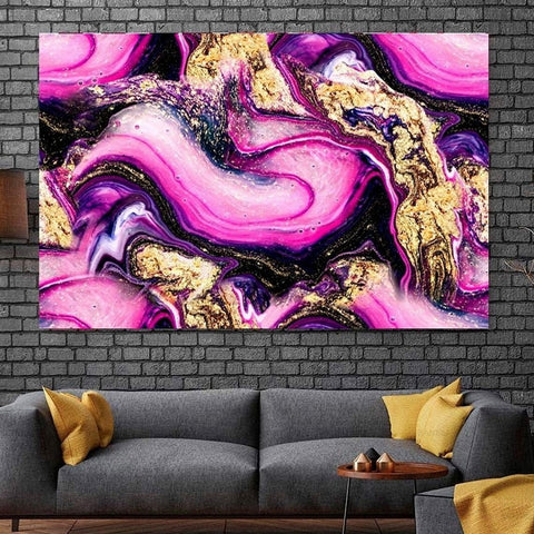 Purply Abstract - Acrylic Wall Art - Art Boutike