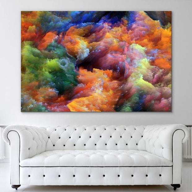Cloudy Colors - Acrylic Wall Art - Art Boutike