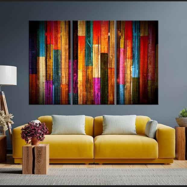 Madera Colors- Acrylic Wall Art - Art Boutike