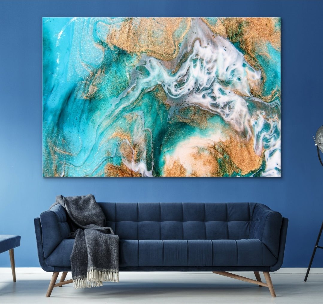 Earth and Water - Acrylic Wall Art - Art Boutike