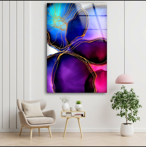 Nature Violet - Acrylic Wall Art