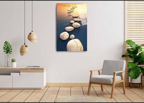 Walking Stones - Acrylic Wall Art