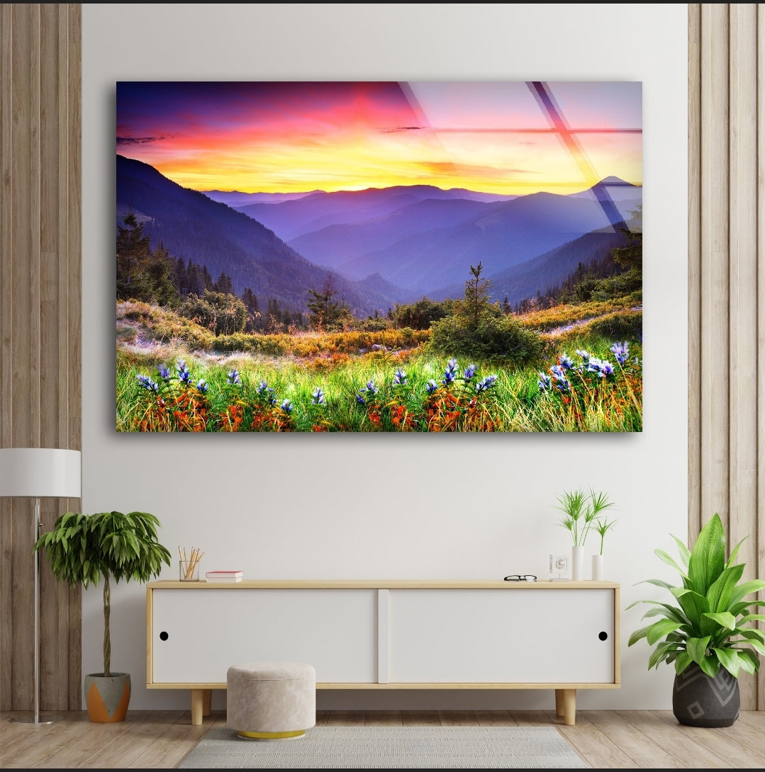 Sun Down - Acrylic Wall Art