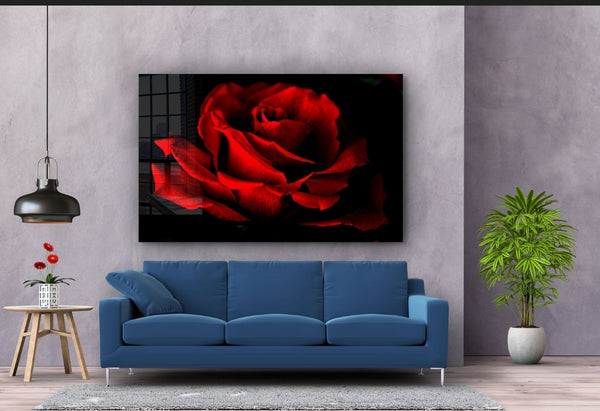 Red Phenomism - Acrylic Wall Art