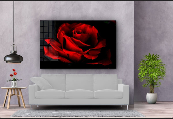 Red Phenomism - Acrylic Wall Art