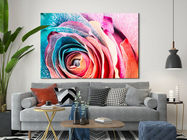 Frozen Rose - Acrylic Wall Art - Art Boutike