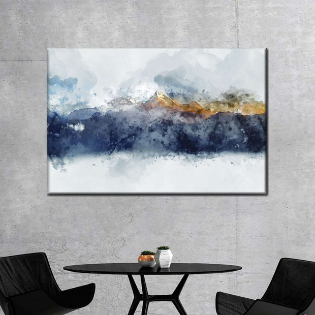 Dreamy Mountains - Acrylic Wall Art
